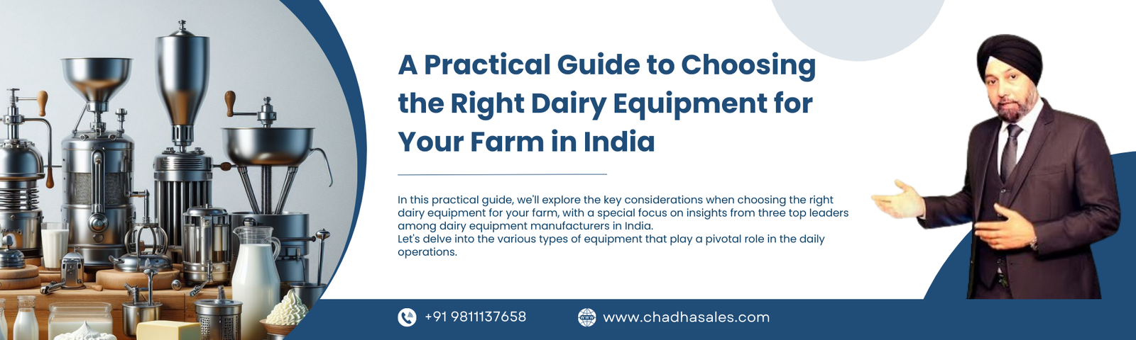 A Practical Guide to Choosing the Right Dairy Equipment for Your Farm in India