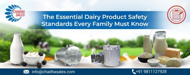 Dairy products safety standards